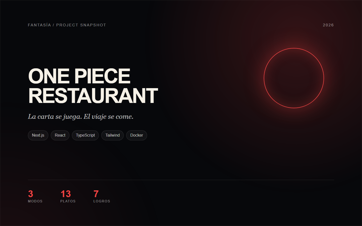 Captura de One Piece Restaurant